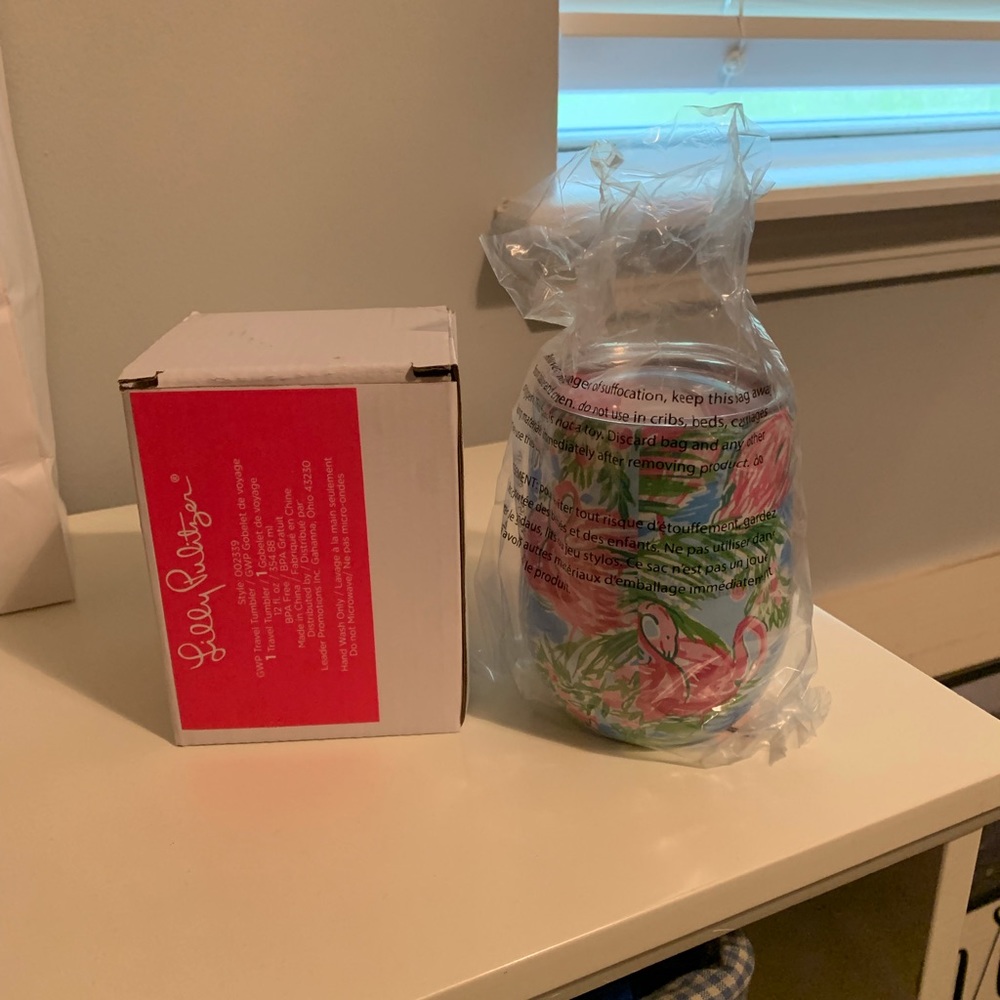 Lilly Pulitzer Travel Tumbler